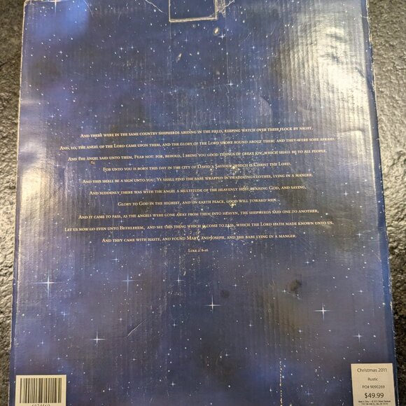 THE PROMISE OF CHRISTMAS ROBERT STANLEY Nativity Scene 11 piece from 2011 - Picture 2 of 14